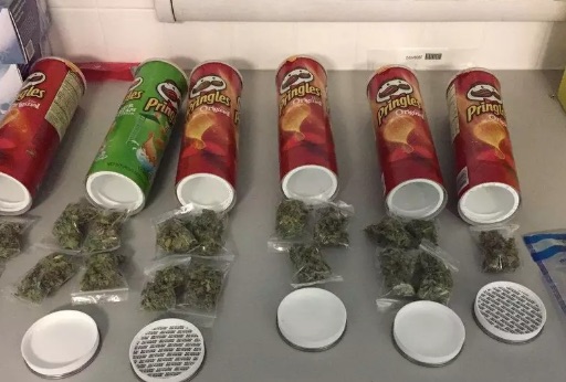 Places to hide drugs