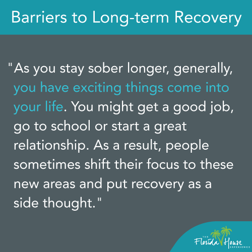 As You stay sober longer, generally, you have exciting things come into life
