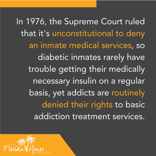 Medical Care for incarcerated addicts