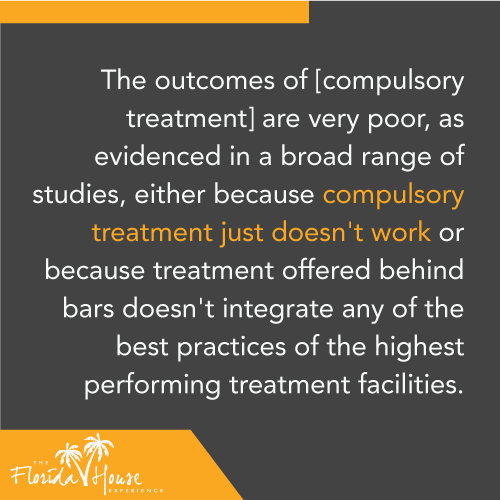 Compulsory treatment for inmates - how it doesnt work