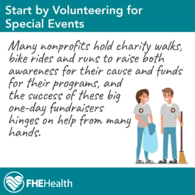 Volunteering for Special Events