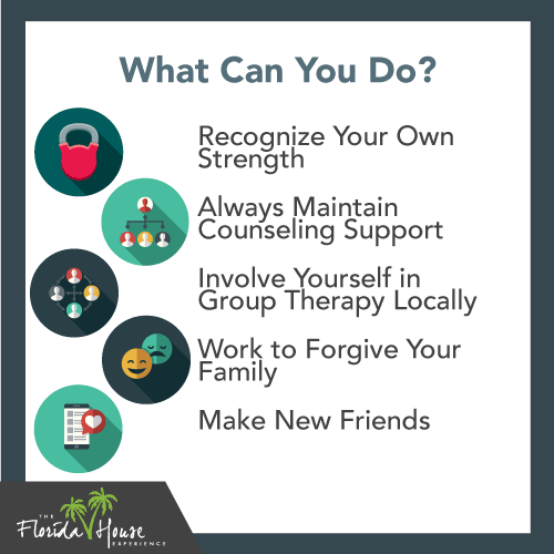 The 5 Copign Strategies when friends and family let you down