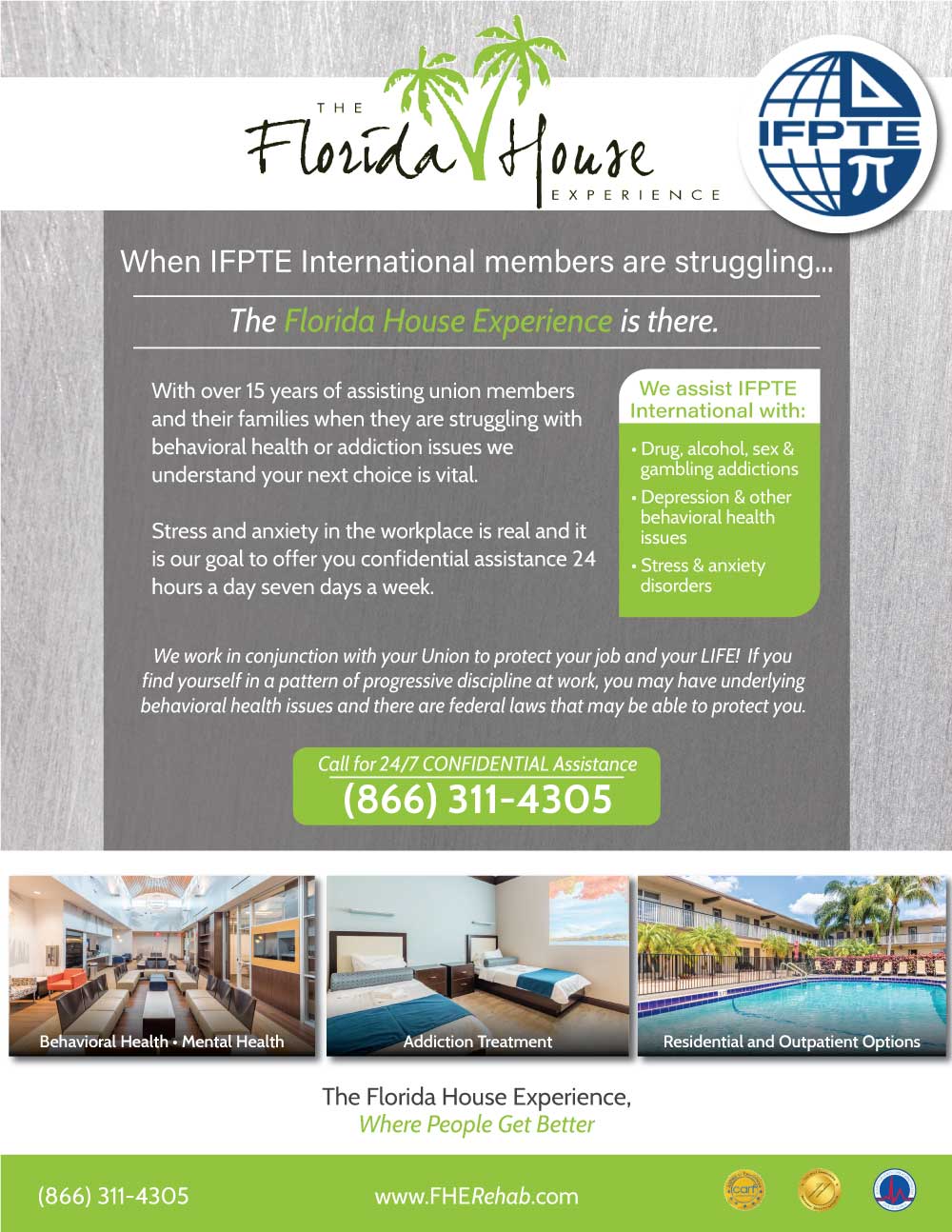 Employee Assistance for IFPTE Union members