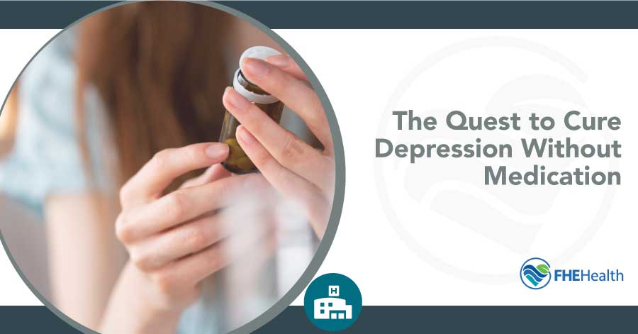 The quest to cure depression without medication
