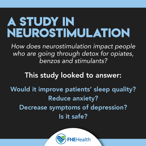 A Study in the effects of neurostim in detox