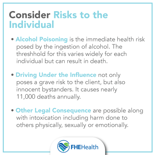 Consider the risks to the individual for cutting someone off