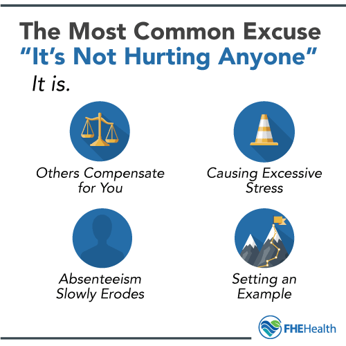 The Most Common Excuse is: My Drug Use Isn't Hurting Anyone - but it is