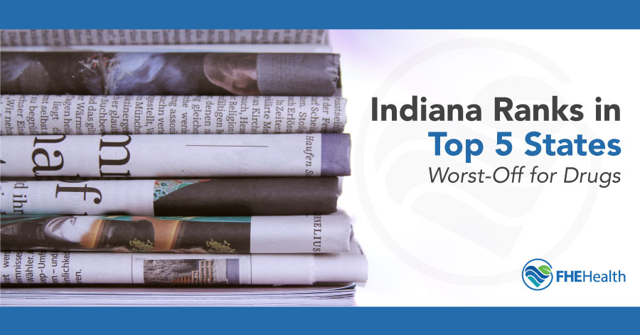 Indiand ranks in top 5 worst drug states