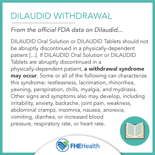 Dilaudid Withdrawal