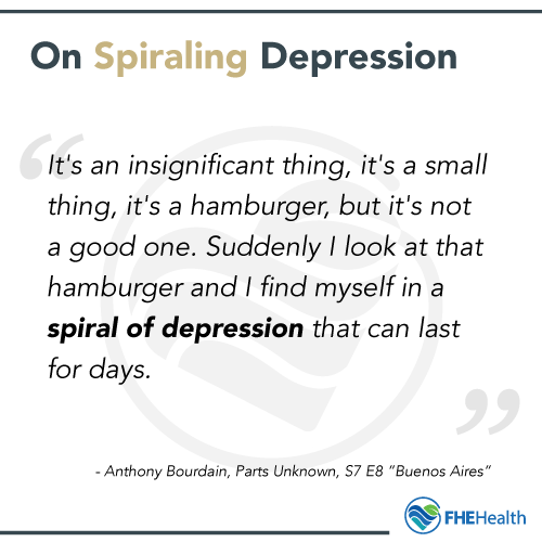 Anthony Bourdain on Spiraling - Argentina Episode