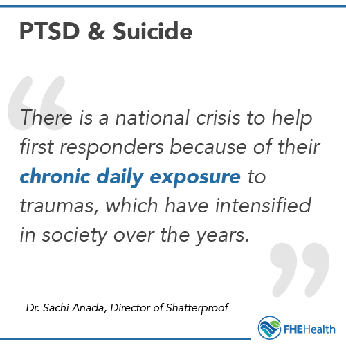 PTSD and Suicide treatment first responders