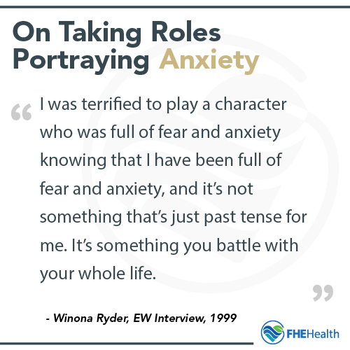 On Taking roles Portraying Anxiety