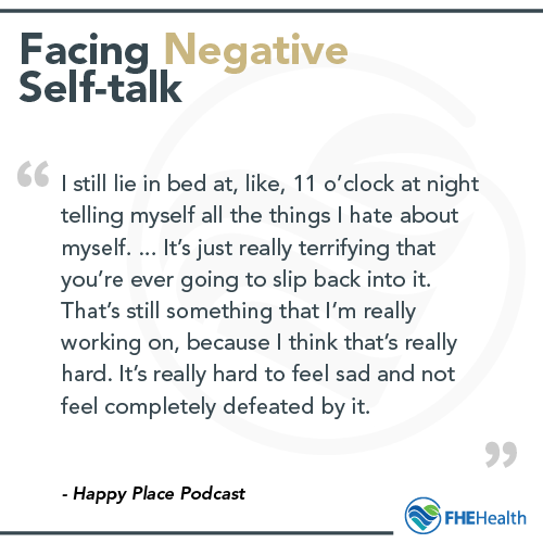 Maisie Williams Negative Self-talk