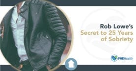 Rob Lowe's secret to 25 years of sobriety
