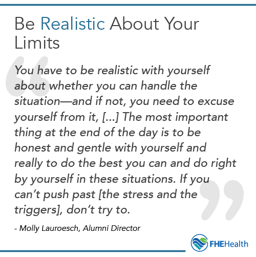 Be Realistic about your limitss