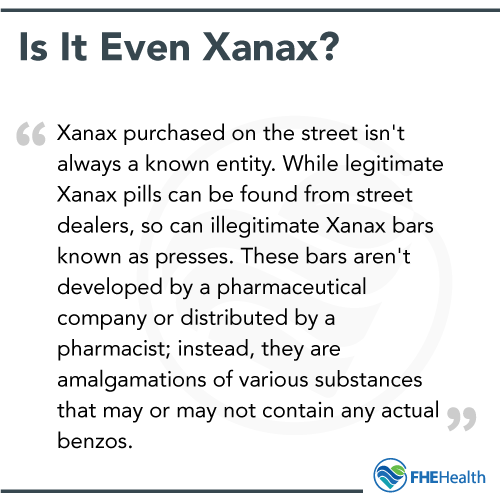 Is it even xanax that you're smoking?