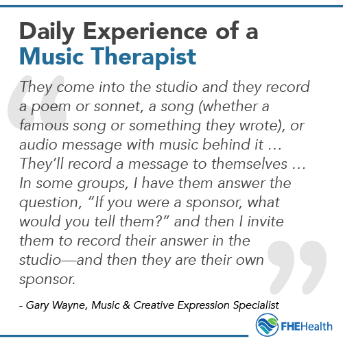 Daily Experience as a music therapist