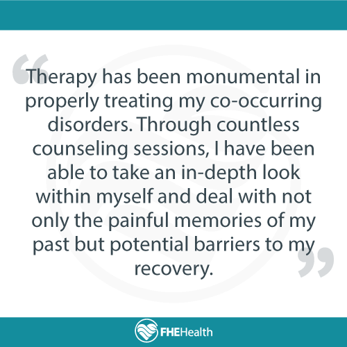 Therapy has been monumental