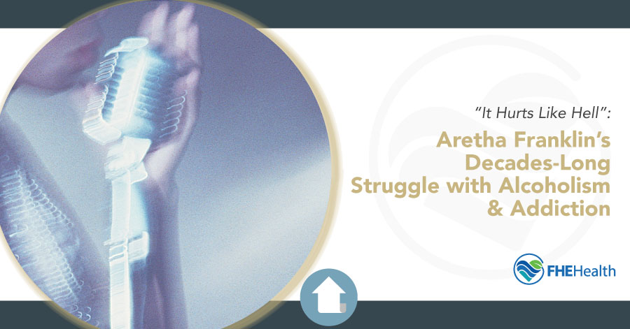 Aretha Franklin's Decades-long struggle with alcoholism and addiction