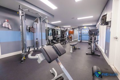 Gym at FHE HEalth