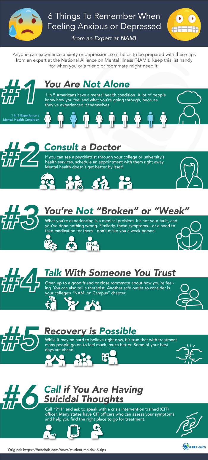 6 Things to remember about anxiety and stress