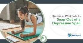 Workouts to snap out of depressive rut