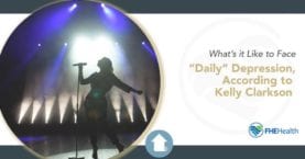 What it's like to face daily depression according to kelly clarkson