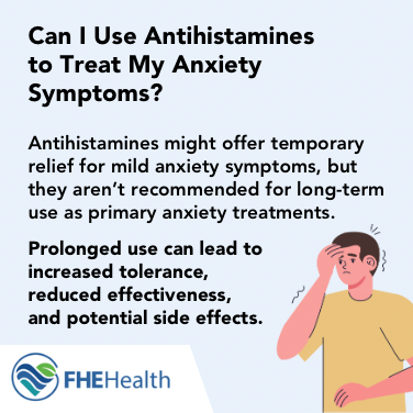 Can using antihistamines treat anxiety? - Antihistamines for anxiety