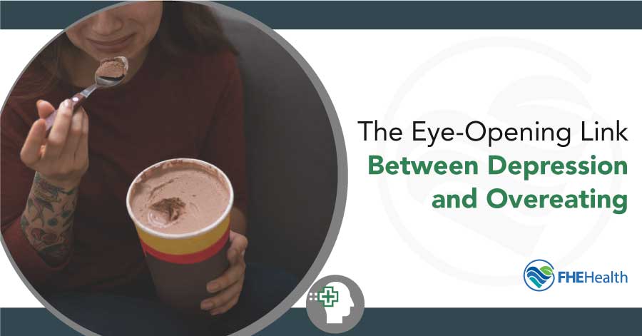 Eye Opening Link of depression and overeating