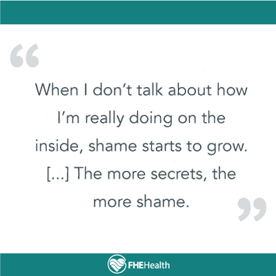 Bouncing back after a hard day - shame