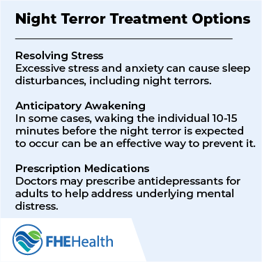 What are Treatment Options for Night Terrors
