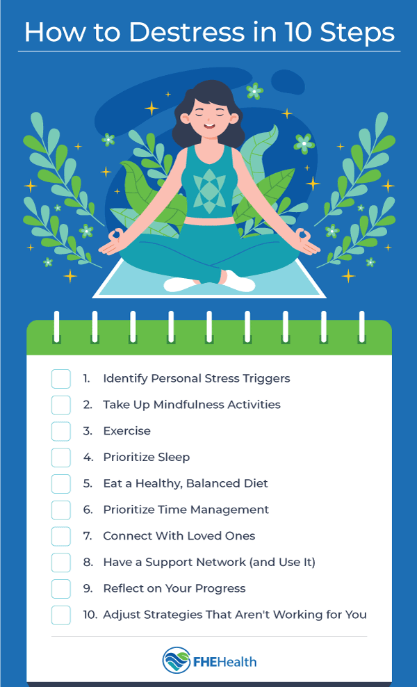 How to Destress in 10 steps