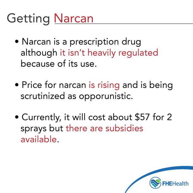 Getting Narcan - how to acquire