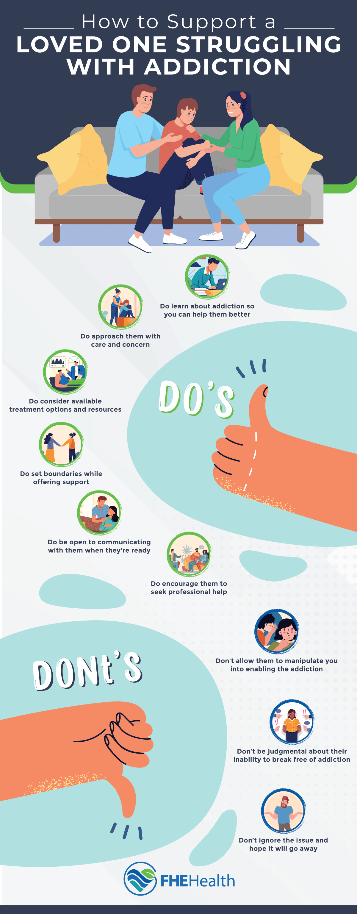 How to help a loved one struggling with addiction