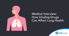 Inhaling drugs and lung health