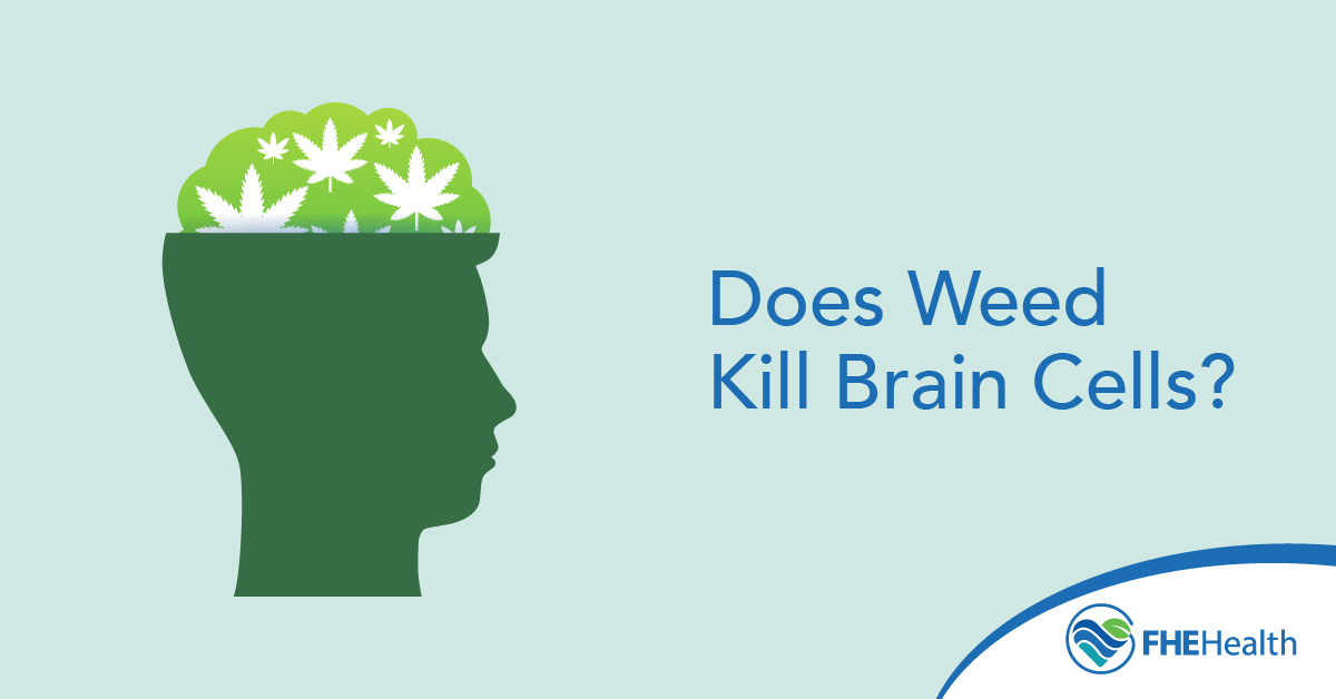 Does weed kill brain spells?