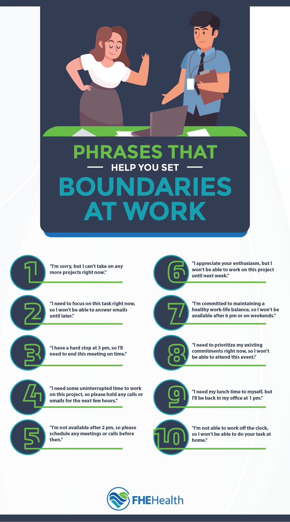 Setting boundaries at work - cost of always being available